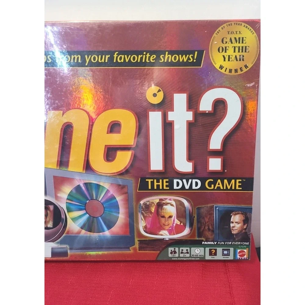 TV Scene it? TV‎ Trivia Game DVD Family Friends Board Game Factory Sealed New - Picture 3 of 8